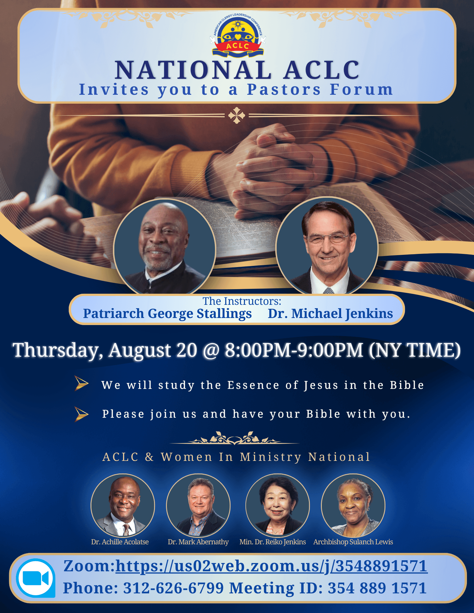 Pastors Forum - the Essence of Jesus